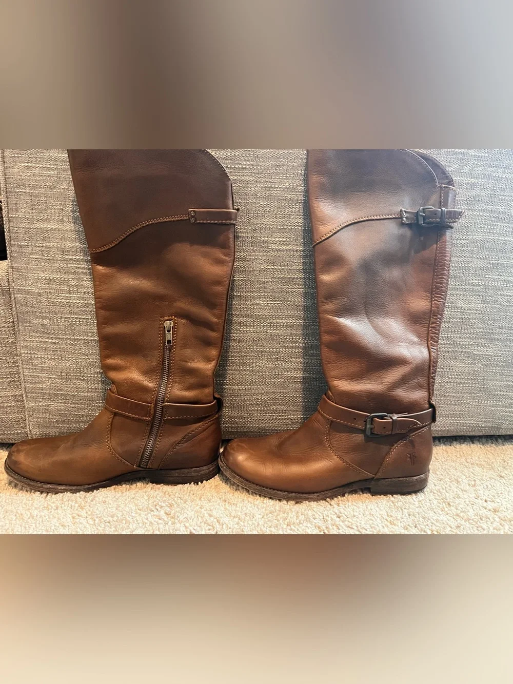 Frye Phillip Leather Riding Boot size 8B